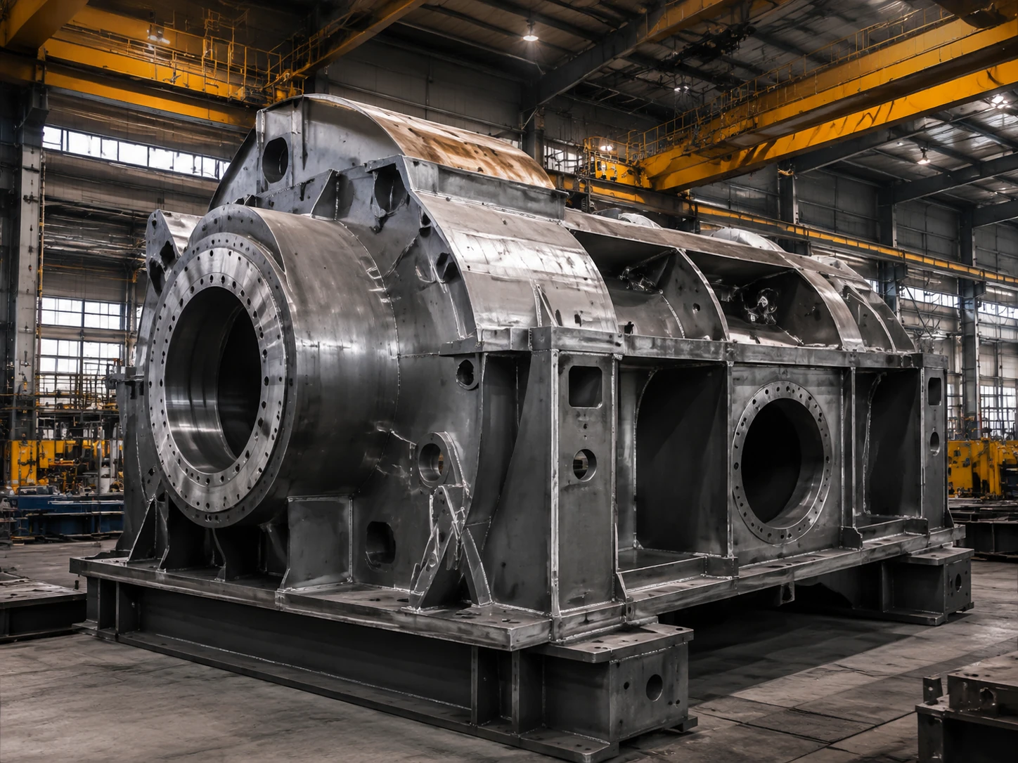 Heavy industrial equipment fabrication